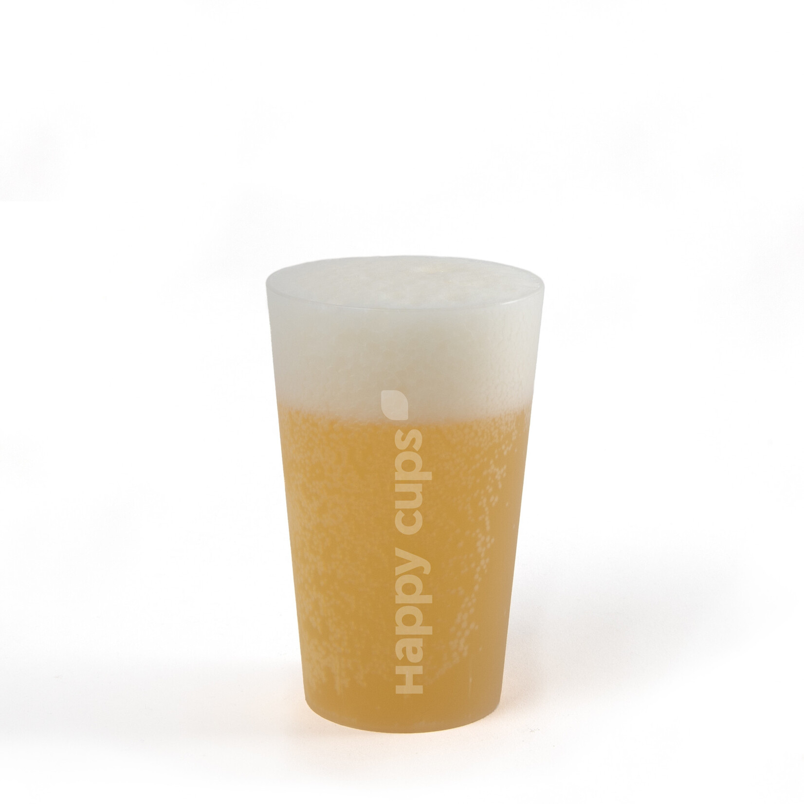 Happy Cups Circulaire Eventbeker 250 ml doorzichtig - PHA plastic - Biologisch afbreekbaar - 1 stuks