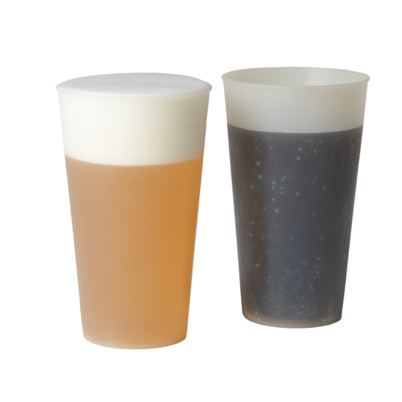 Happy Cups Circulaire Eventbeker 250 ml doorzichtig - PHA plastic - Biologisch afbreekbaar - 1 stuks