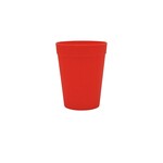 Happy Cups Bioplastic To Go beker-  PHA Biologisch afbreekbaar - Rood