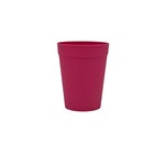 Happy Cups Bioplastic To Go beker-  PHA Biologisch afbreekbaar - Roze  Fuchsia