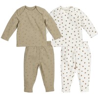 Meyco Pyjama Mini Panther Offwhite Sand 2-pack
