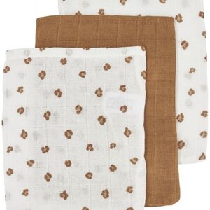 Meyco Meyco Washandjes Mini Panther Toffee 3-pack