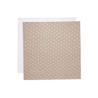 Jollein Monddoekje Hydrofiel Pointelle Sun Biscuit 2-pack