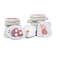 Little Dutch Badspeeltjes Foam Figuren Flowers & Butterflies