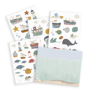Little Dutch Little Dutch Raamstickers Sailors Bay