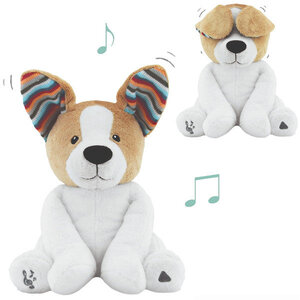 ZAZU Kids ZAZU Kiekeboe Muziek Knuffel Danny De Hond