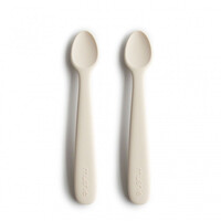 Mushie Lepels Silicone Ivory