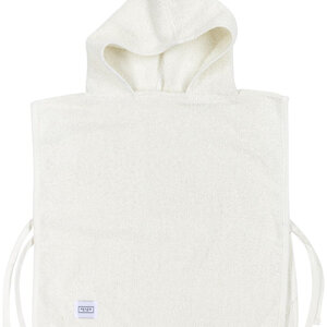 Meyco Meyco Badponcho Basic Badstof Offwhite 1-3 jaar