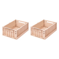 Liewood Opvouwbare Opbergkrat Weston Rose Medium 2-pack