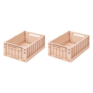 Liewood Liewood Opvouwbare Opbergkrat Weston Rose Medium 2-pack