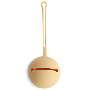 Mushie Mushie Fopspeen Pacifier Case Pale Daffodil