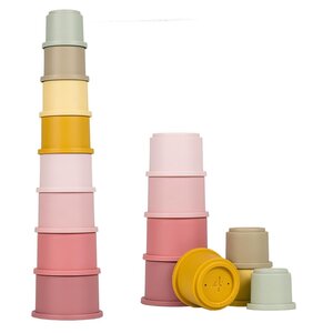 Little Dutch Little Dutch Stapelbekers Roze