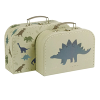A Little Lovely Company Koffer Dinosaurus