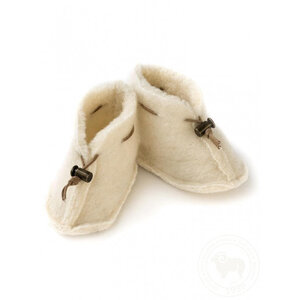 Alwero Alwero Babyslofjes Emo Wool Naturel
