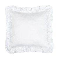 Cotton & Sweets Kussen Ruffles White