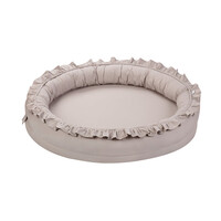 Cotton & Sweets Nest Ruffles Dark Beige - 90 cm
