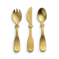 Elodie Bestekset Baby Kids Gold