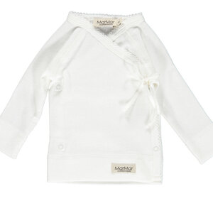 MarMar Copenhagen MarMar Newborn Tut Wrap LS Gentle White