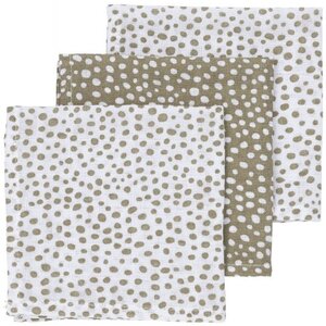 Meyco Meyco Monddoekjes Cheetah Taupe 3-pack