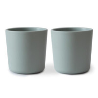 Mushie Bekers Cups Sage 2-pack