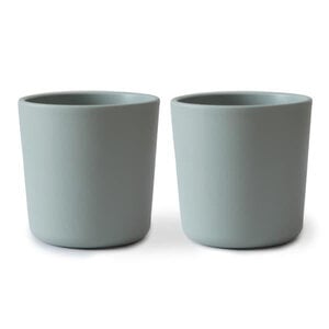 Mushie Mushie Bekers Cups Sage 2-pack