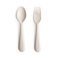 Mushie Bestek Vork & Lepel Ivory