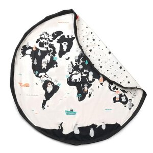 Play & Go Play & Go Opbergzak Speelkleed Worldmap Stars
