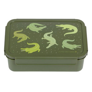 A Little Lovely Company A Little Lovely Company Bento Lunchbox Krokodillen