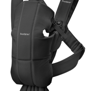 BabyBjörn BabyBjorn Draagzak Mini Cotton Mix Zwart
