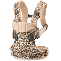 BabyBjorn Draagzak One Cotton Mix Leopard Beige