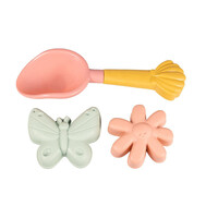 Little Dutch Beachset Zandvormpjes Flowers & Butterflies 3-pack
