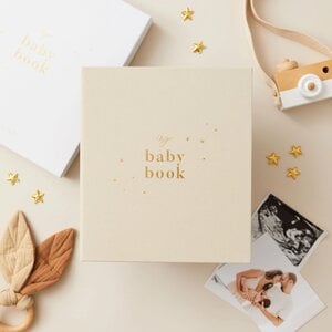 Blush And Gold Blush & Gold Invulboek My Baby Journal Pearl Met Geschenkbox
