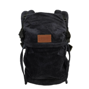 ByKay ByKay Draagzak Click Carrier Ribbed Velvet Smoky Black