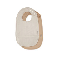 Cam Cam Slab Stripes Camel 2-pack