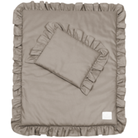 Cotton & Sweets Dekbedset Ledikant Margaret Taupe
