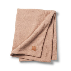 Elodie Elodie Deken Pearl Velvet Pink Boucle