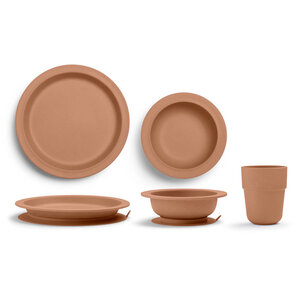 Elodie Elodie Kinderservies Zuignap Soft Terracotta