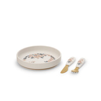 Elodie Set Bord Blue Garden Light