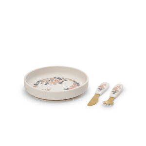 Elodie Elodie Set Bord Blue Garden Light