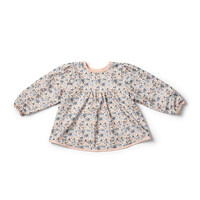 Elodie Slab Lange Mouw Blue Garden Light
