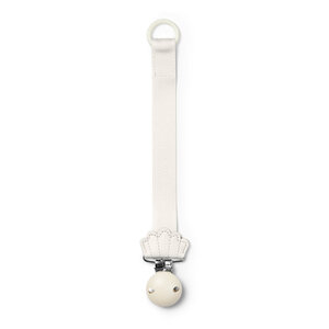 Elodie Elodie Speenkoord Hout Shell Vanilla White