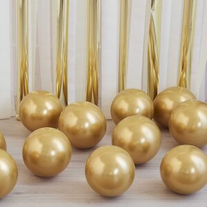 Ginger Ray Ginger Ray Ballonnen Gold Chrome*