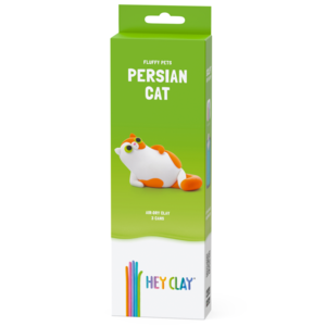HeyClay HeyClay Klei Fluffy Pets Perzische Kat