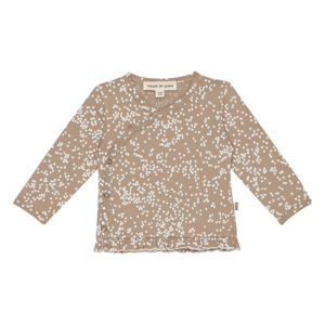 House Of Jamie House Of Jamie Baby Overslag Top Latte Little Dots