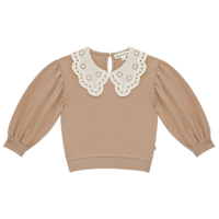 House Of Jamie Trui Balloon Collar Latte