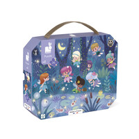 Janod Puzzelkoffer Elfjes en Waterlelies - 36 stuks
