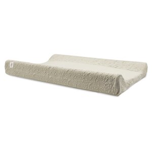 Jollein Jollein Aankleedkussenhoes Soft Waves Olive Green