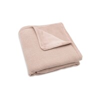 Jollein Deken Basic Knit Wild Rose Fleece