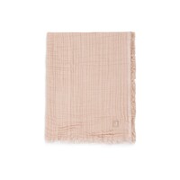 Jollein Deken Fringe Moonstone Ivory