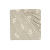 Jollein Hoeslaken Jersey Twig Olive Green